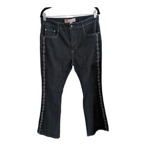 COS Embellished Flare Jeans Size 12 EUC